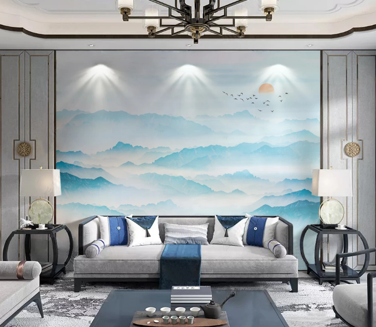 3D Blue Canyon WC2760 Wall Murals