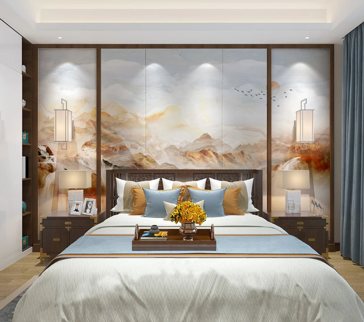 3D Sun Canyon WC2686 Wall Murals