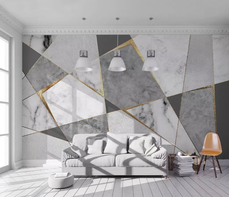 3D Graphic Slate WC2618 Wall Murals