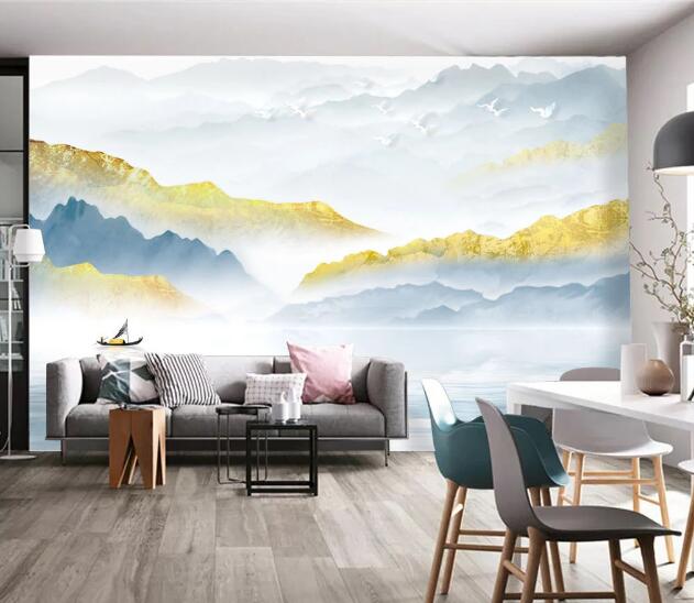 3D Yellow Canyon WC2770 Wall Murals