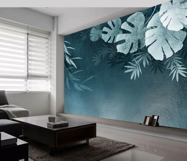 3D Leaf Grass WC1987 Wall Murals