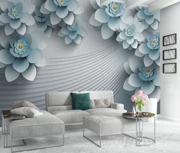 3D Flower Decoration WC1289 Wall Murals