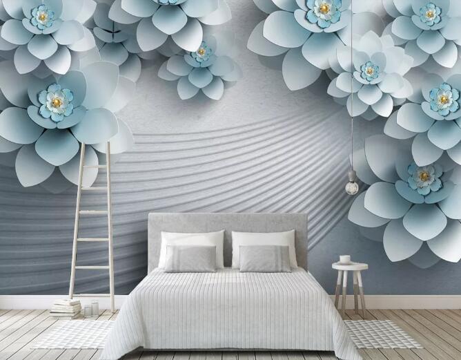 3D Flower Decoration WC1289 Wall Murals