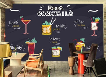 3D Delicious Drink 1113 Wall Murals