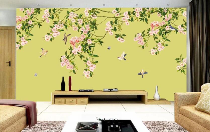 3D Bright Spring Flowers 1105 Wall Murals