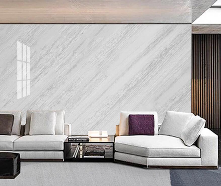 3D Subtle Gray Slash 1394 Wall Murals