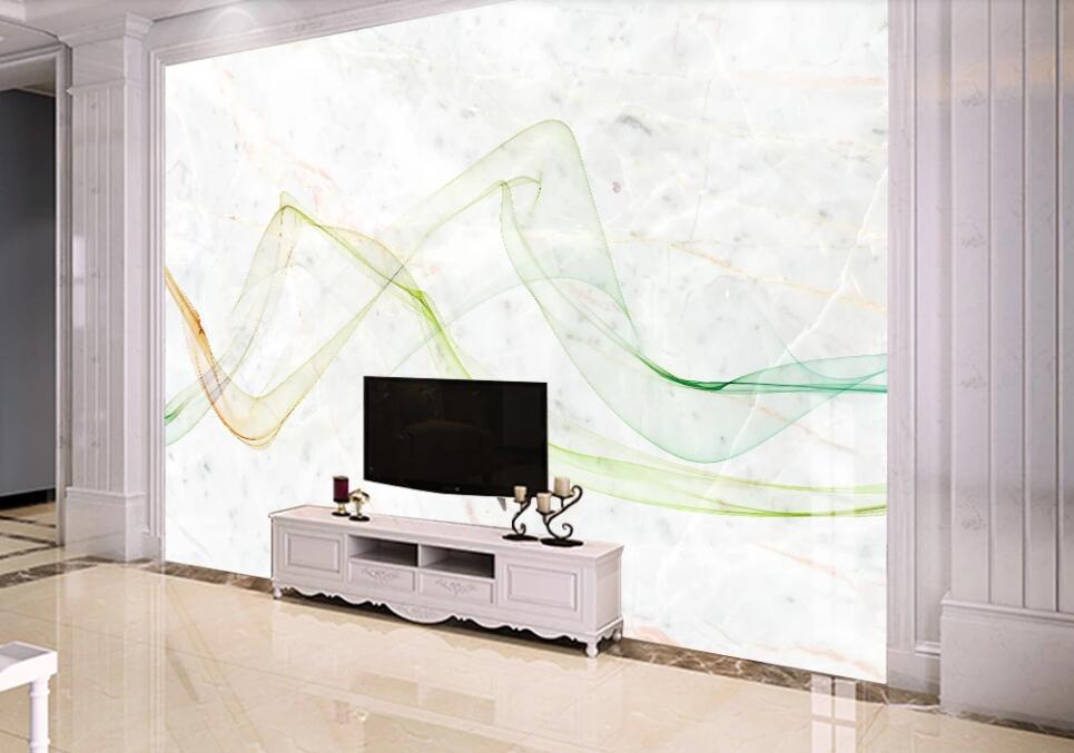 3D Elegant And Transparent Ribbon 2128 Wall Murals