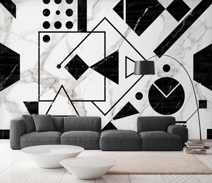 3D Different Black And White Graphics 2476 Wall Murals