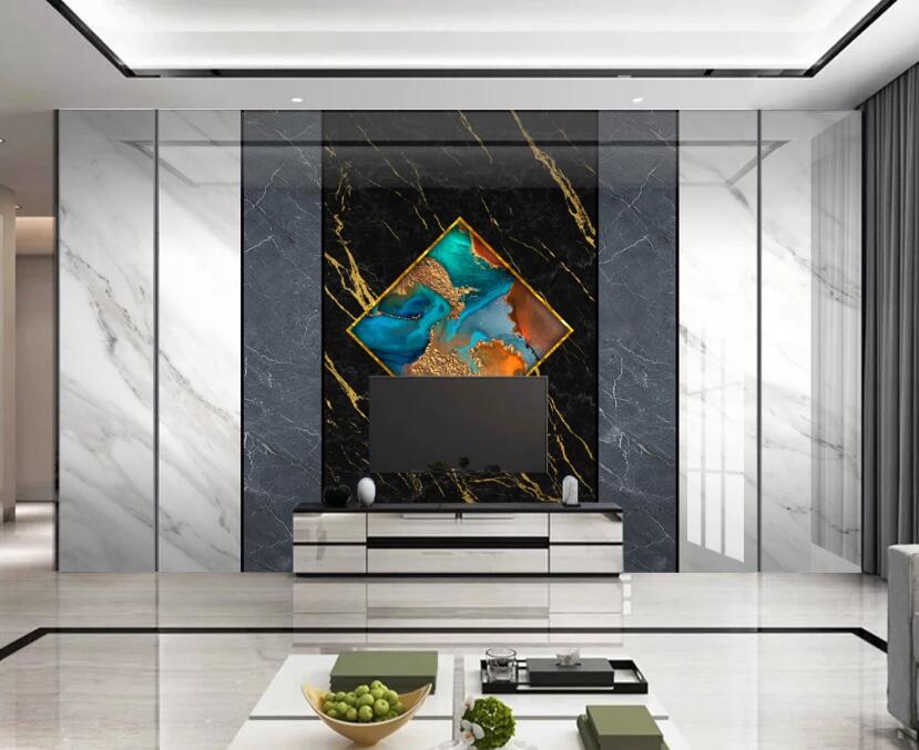 3D Diamond Graffiti 346 Wall Murals