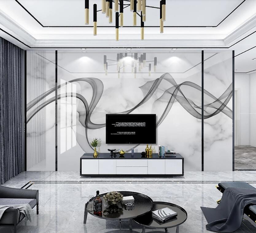 3D Ethereal Ribbon 296 Wall Murals