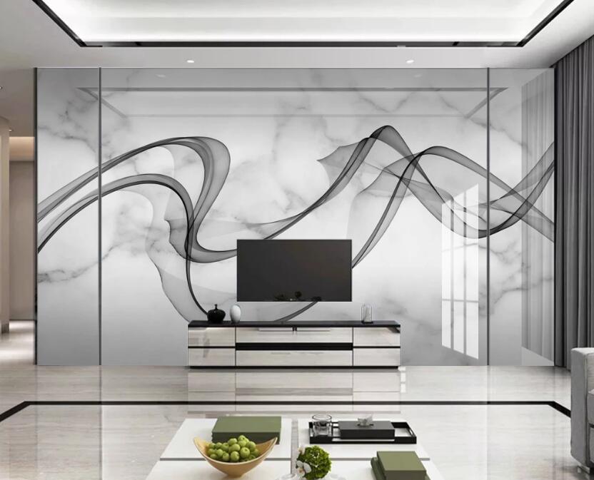 3D Ethereal Ribbon 296 Wall Murals