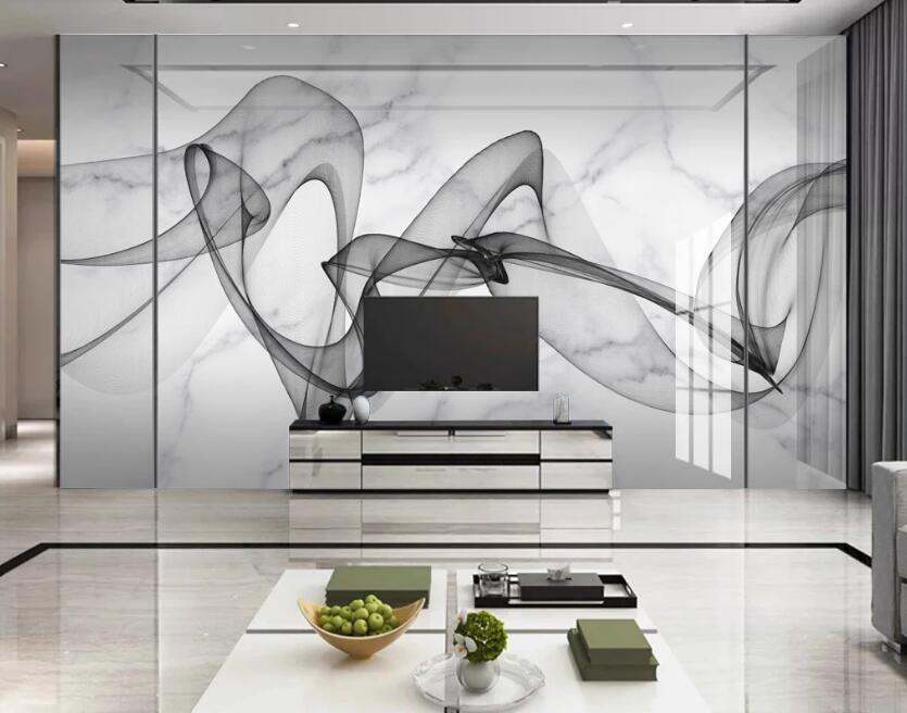 3D Ethereal Ribbon 294 Wall Murals