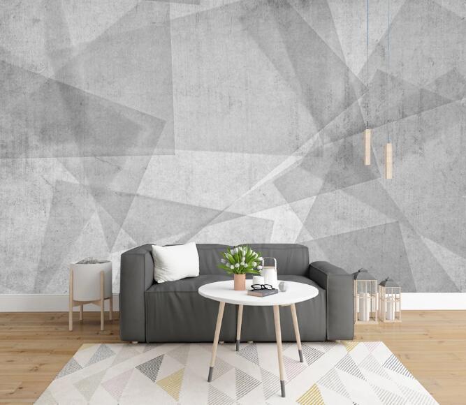 3D Grey Texture 395 Wall Murals