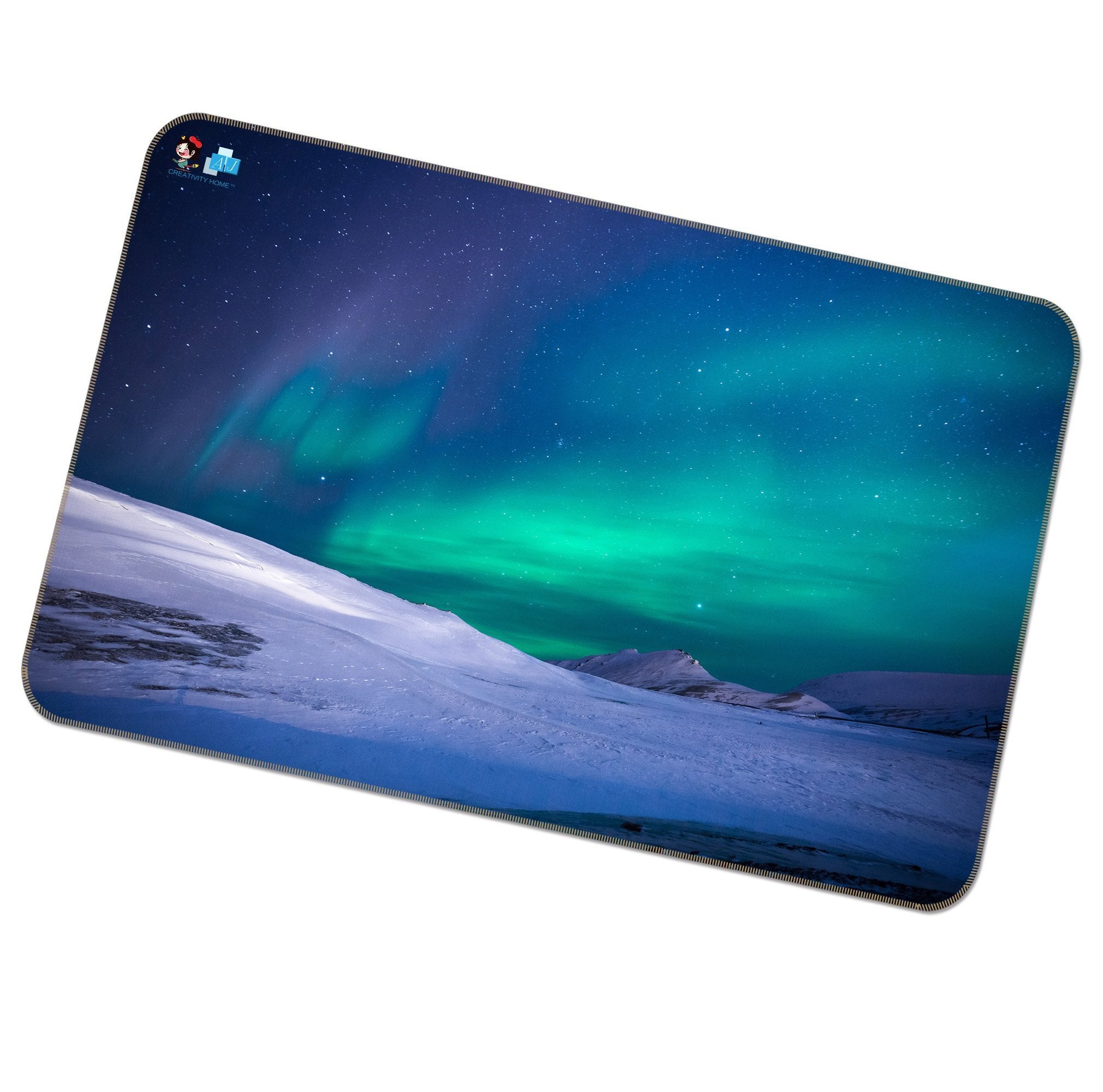 3D Aurora Starry Sky 222 Non Slip Rug Mat Mat AJ Creativity Home 