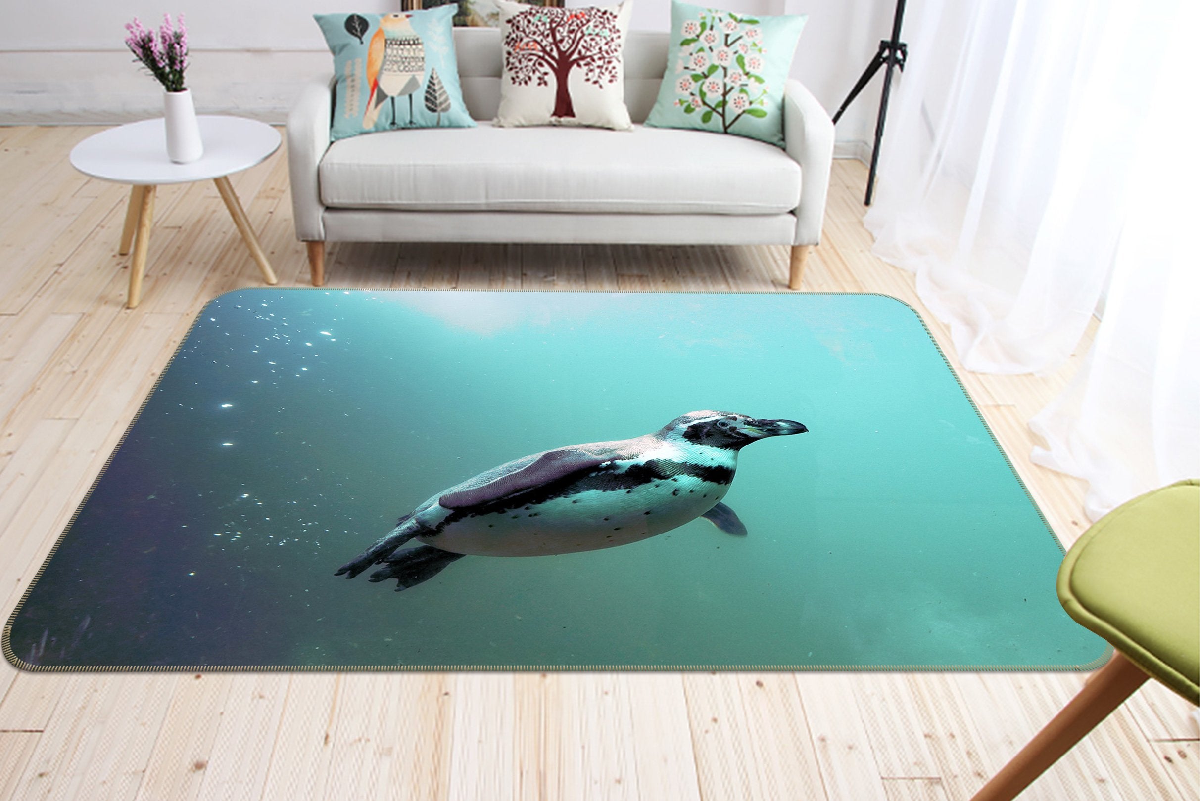 3D Dolphin 619 Animal Non Slip Rug Mat Mat AJ Creativity Home 