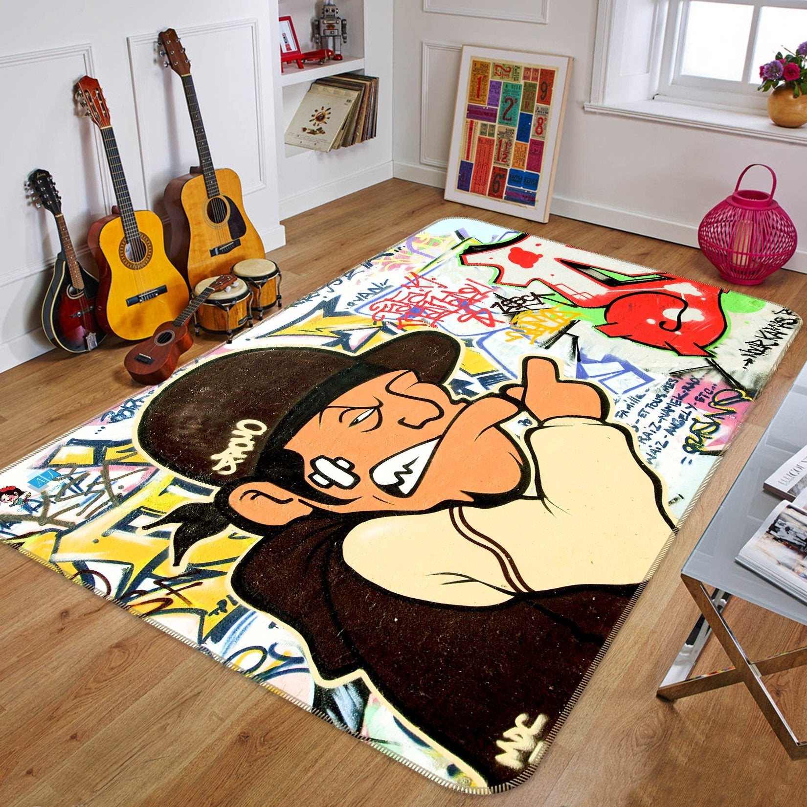 3D Cartoon Character 530 Non Slip Rug Mat Mat AJ Creativity Home 