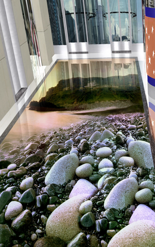 3D Pebbled Shore 372 Floor Mural  Wallpaper Murals Rug & Mat Print Epoxy waterproof bath floor