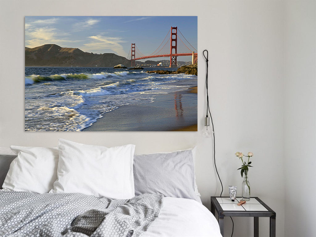 3D Seaside Bridge 009 Kathy Barefield Wall Sticker