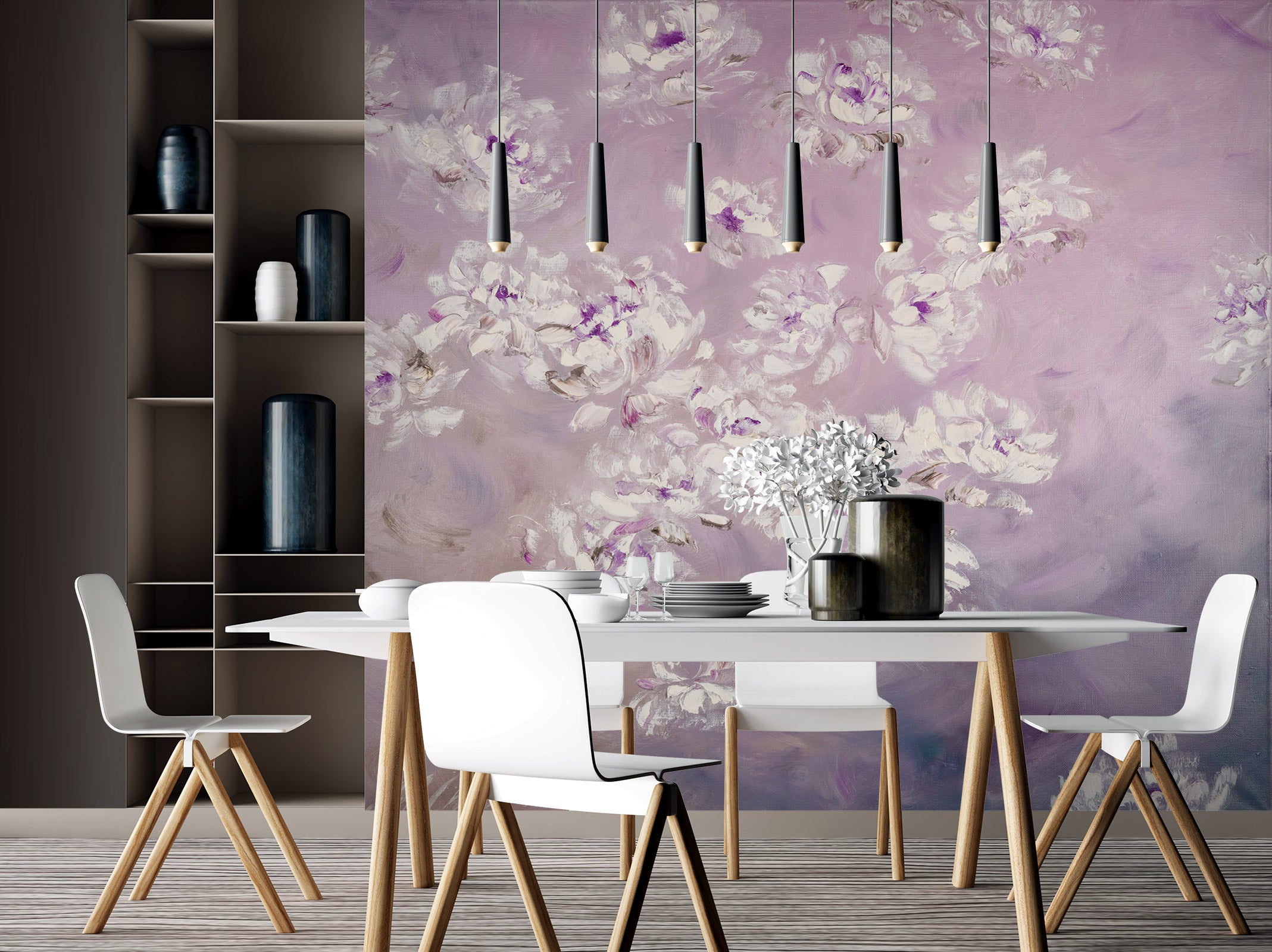 3D Pink Flower 148 Skromova Marina Wall Mural Wall Murals