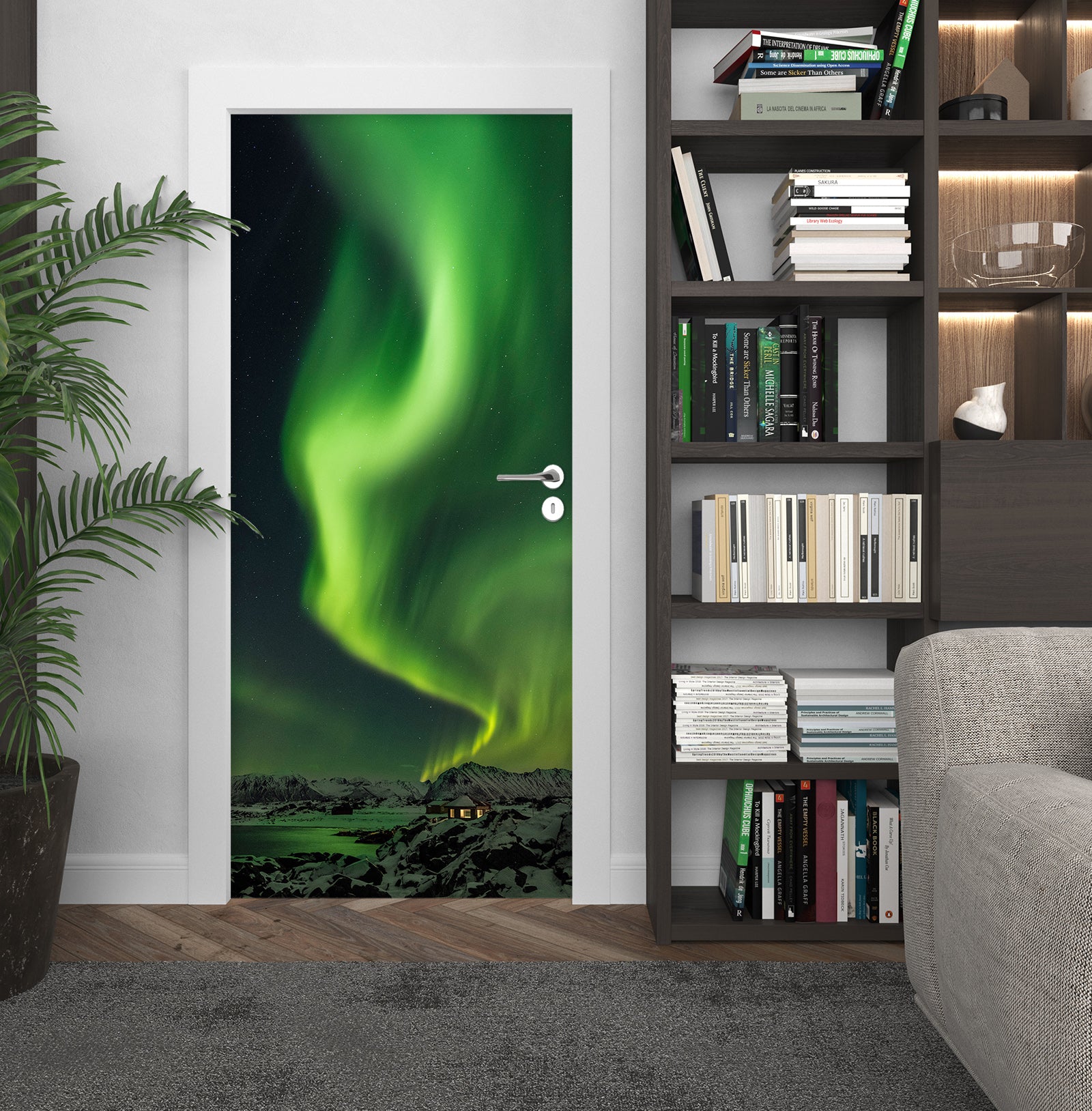 3D Aurora Scenery 12237 Marco Carmassi Door Mural