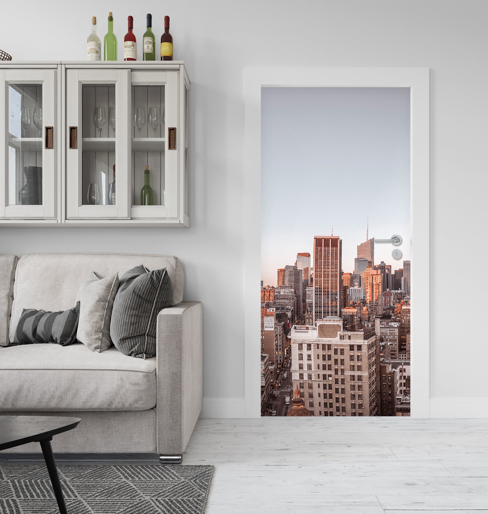 3D High-Rise Building 101149 Assaf Frank Door Mural