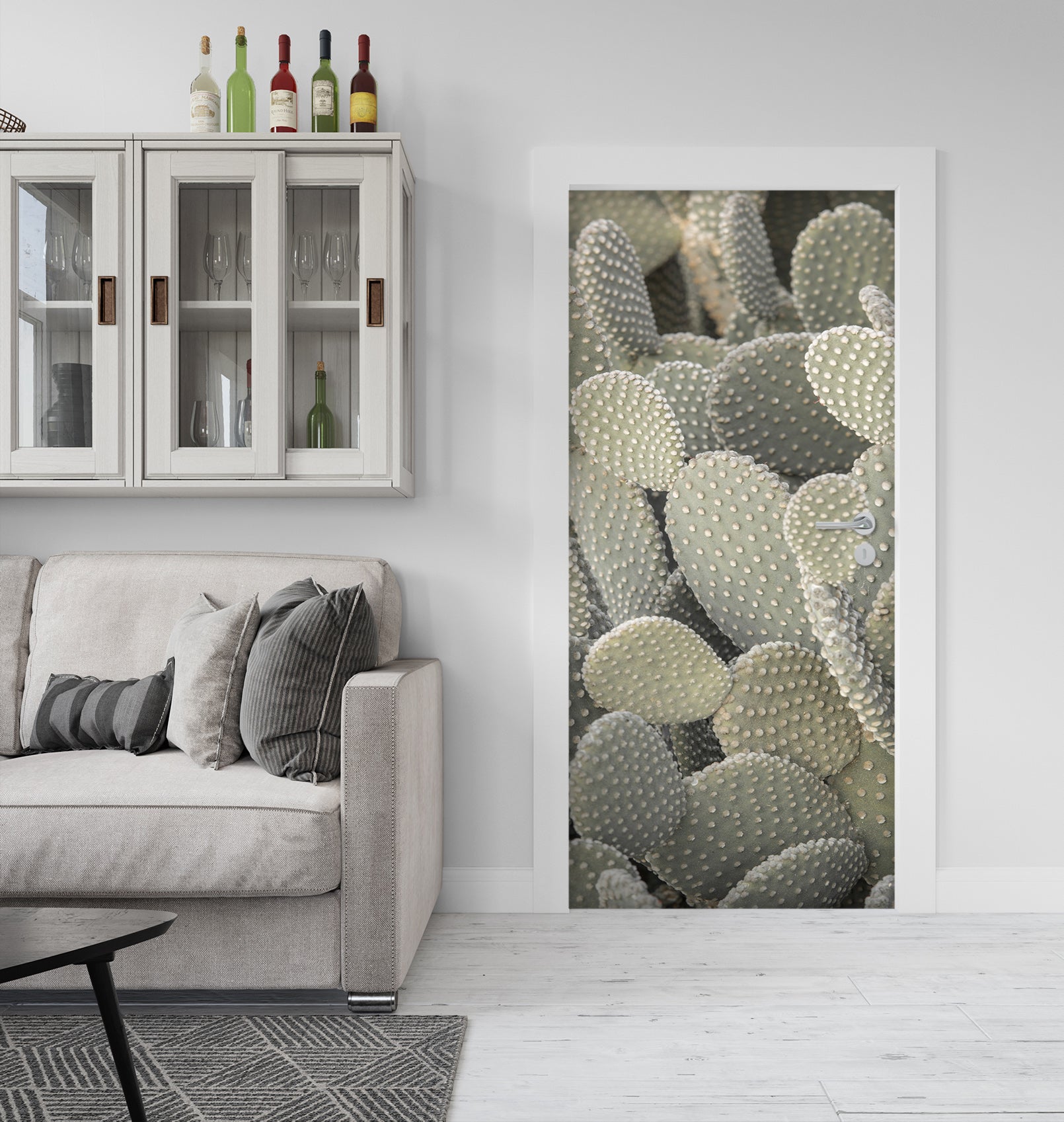 3D Cactus 106175 Assaf Frank Door Mural