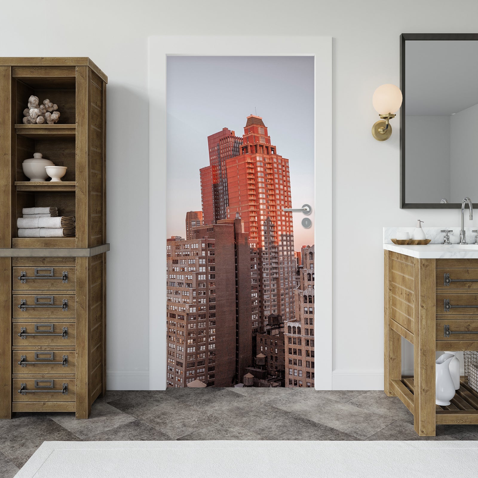 3D Building 101151 Assaf Frank Door Mural