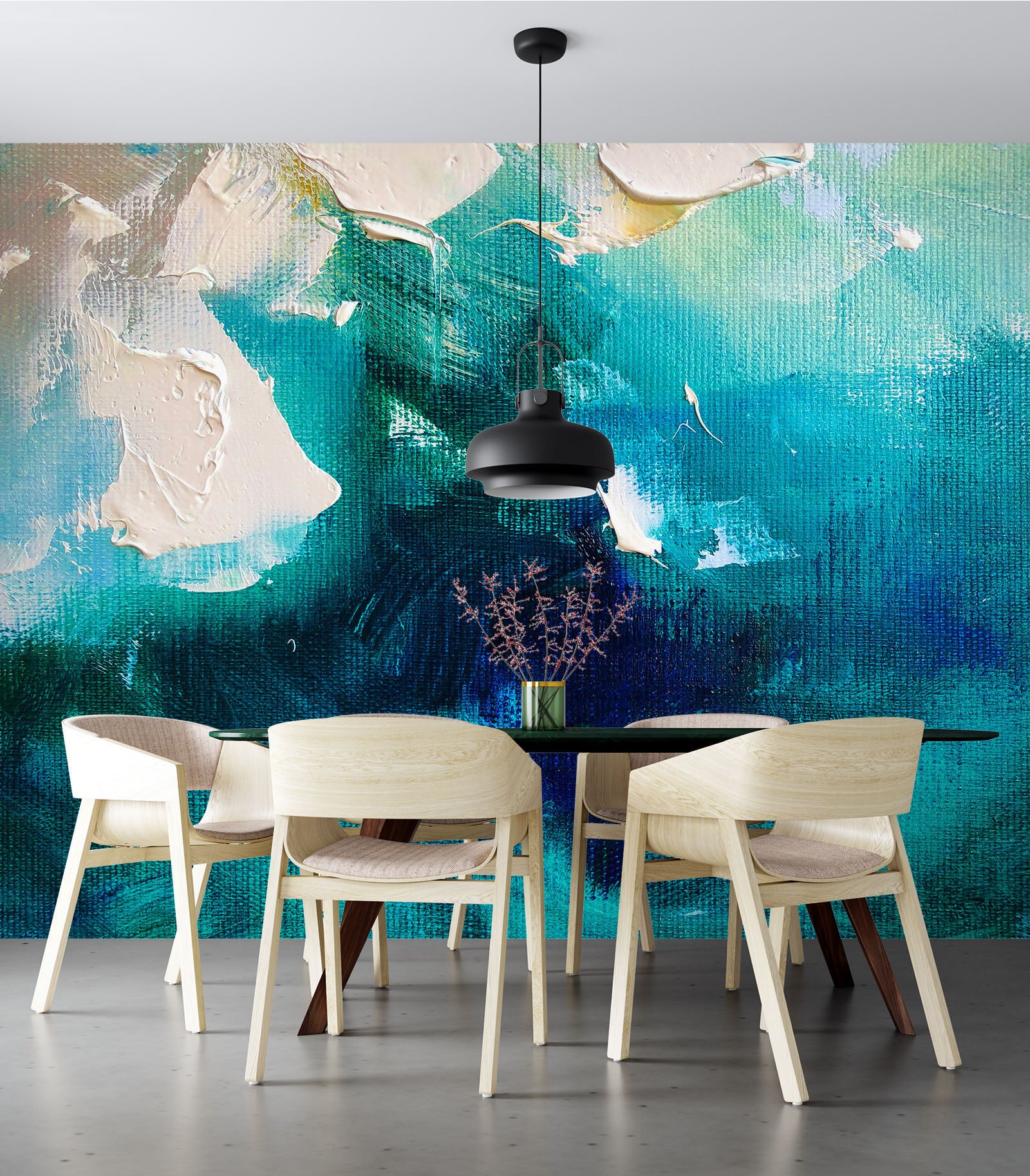 3D Blue Oil Painting 237 Skromova Marina Wall Mural Wall Murals