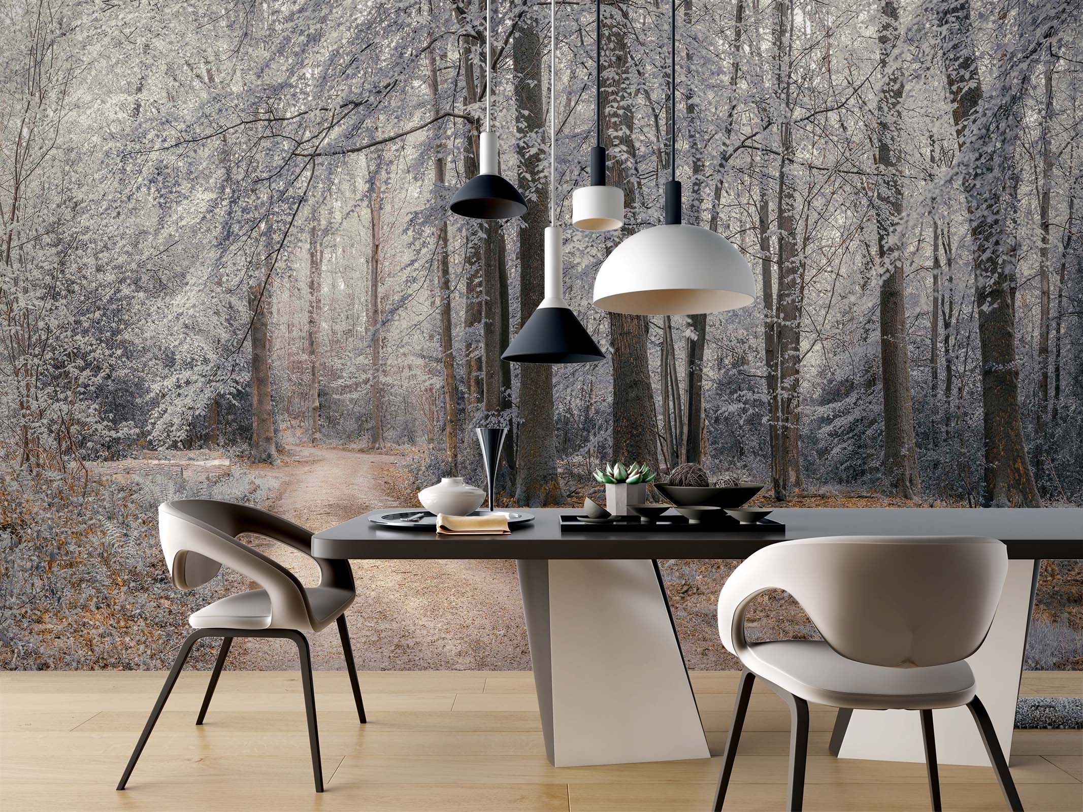 3D Forest Trees 6181 Assaf Frank Wall Mural Wall Murals