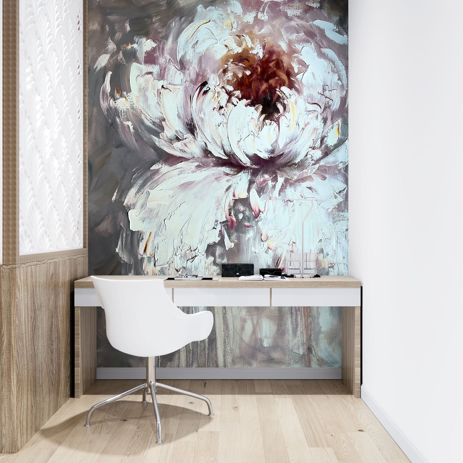 3D Watercolor Flowers 2642 Skromova Marina Wall Mural Wall Murals