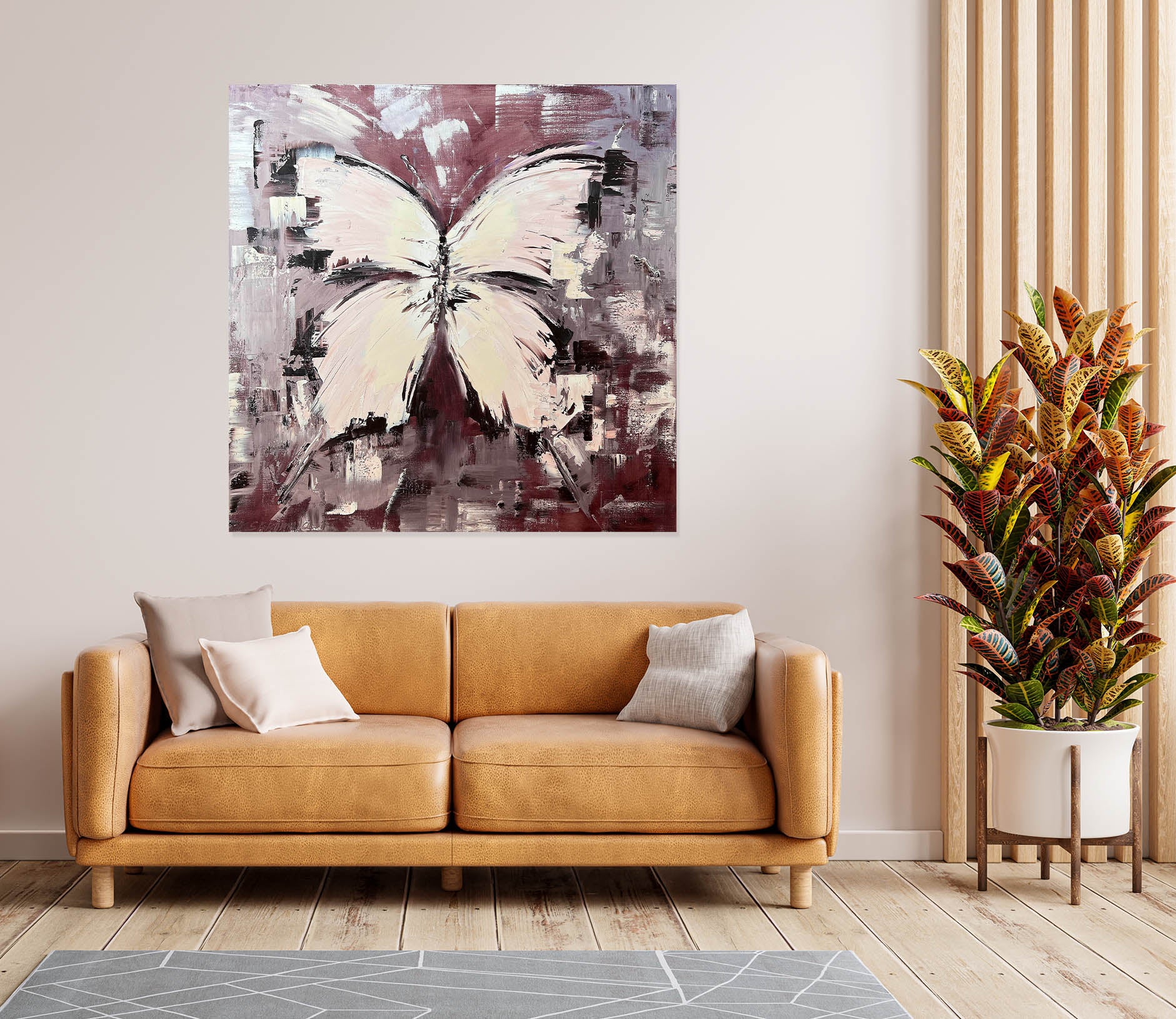 3D Painted Butterfly 456 Skromova Marina Wall Sticker