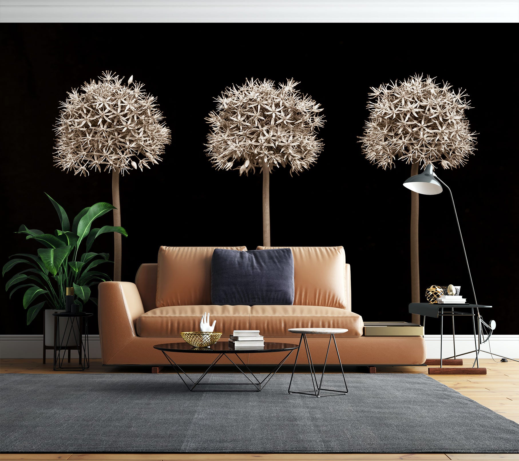 3D Dandelion Flower 6202 Assaf Frank Wall Mural Wall Murals