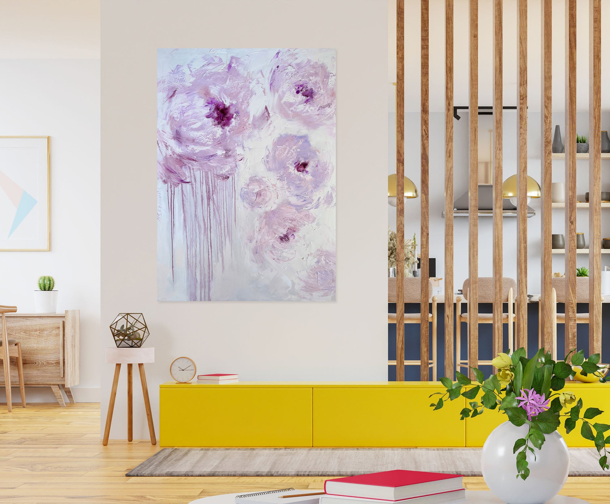 3D Pink Flower 63563 Skromova Marina Wall Sticker