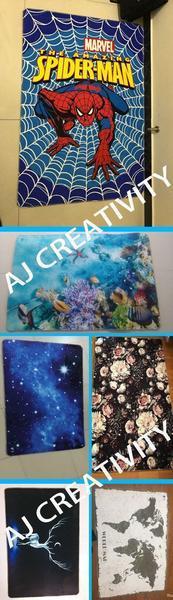 3D Map Paper 122 Round Non Slip Rug Mat Mat AJ Creativity Home 