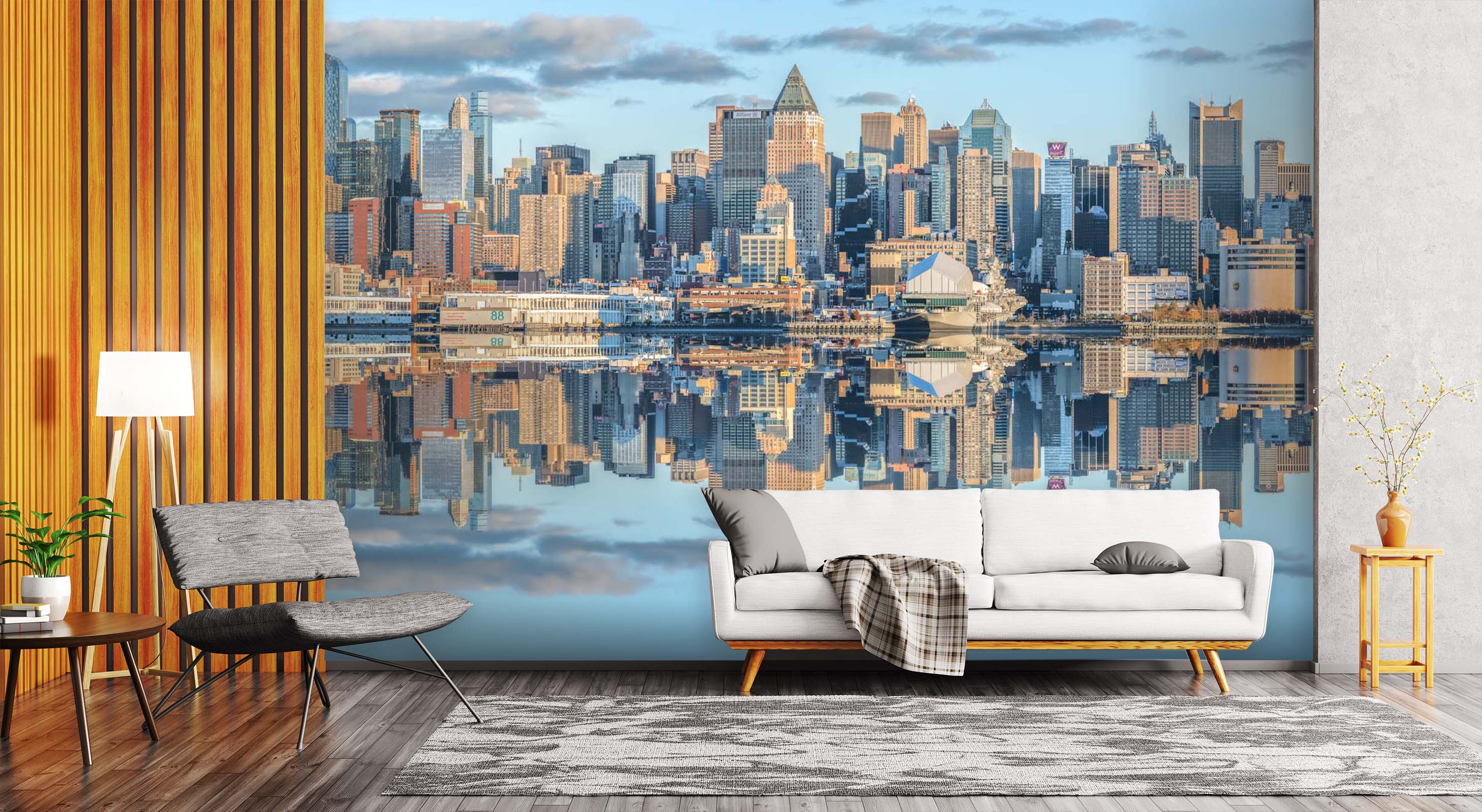 3D New York River 016 Assaf Frank Wall Mural Wall Murals