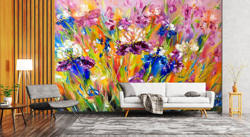 3D Watercolor Bouquet 226 Skromova Marina Wall Mural Wall Murals