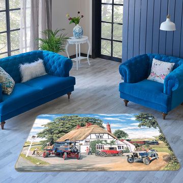 3D Build House 1069 Trevor Mitchell Rug Non Slip Rug Mat