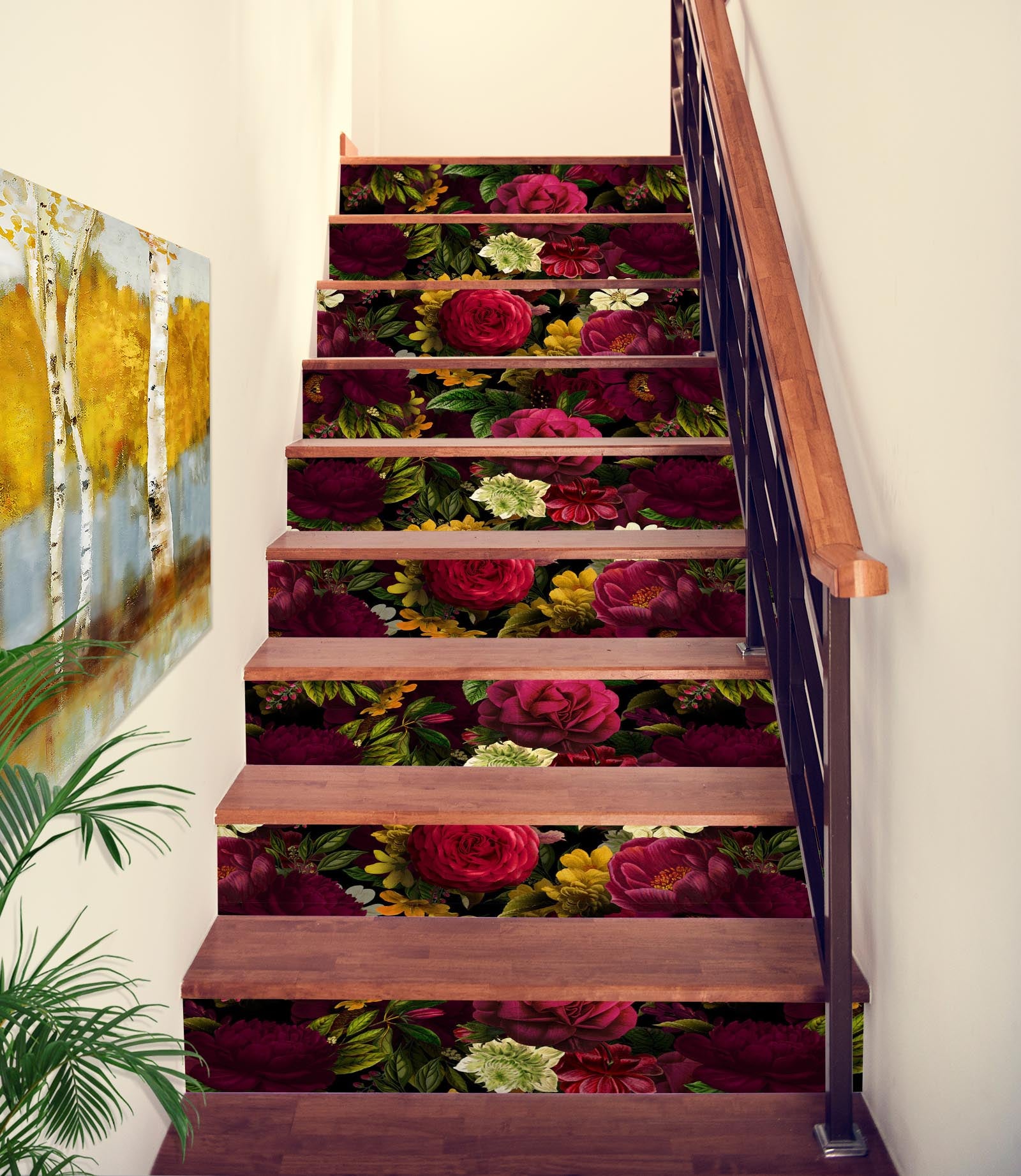 3D Rose Manor 396 Uta Naumann Stair Risers