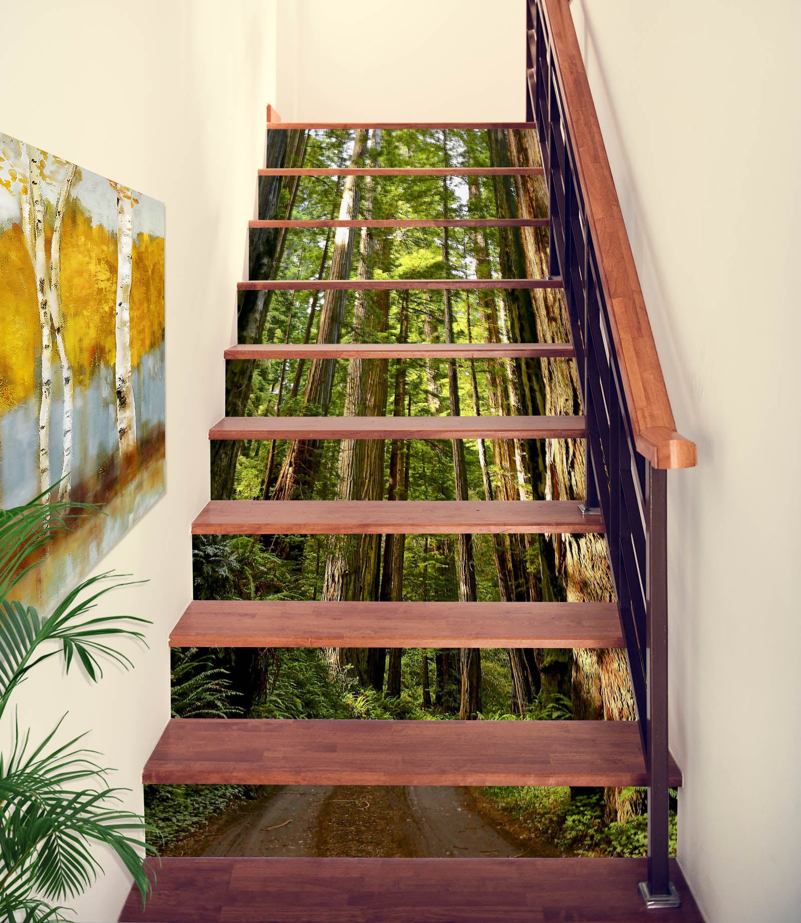 3D Forest 94122 Kathy Barefield Stair Risers