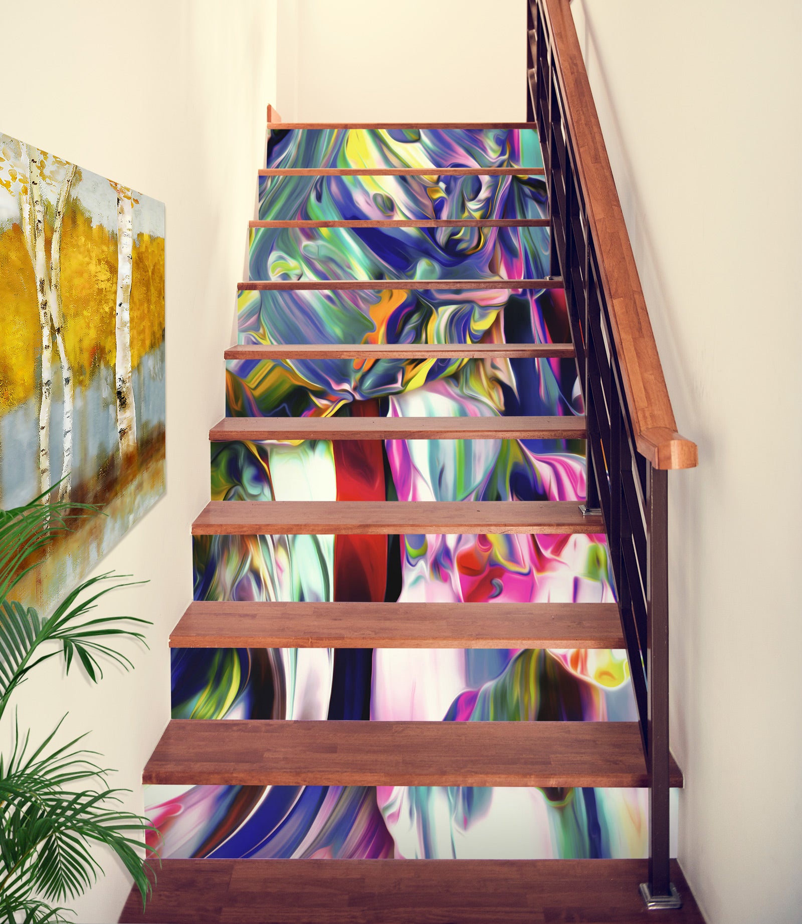 3D Color Streamer 226 Stair Risers