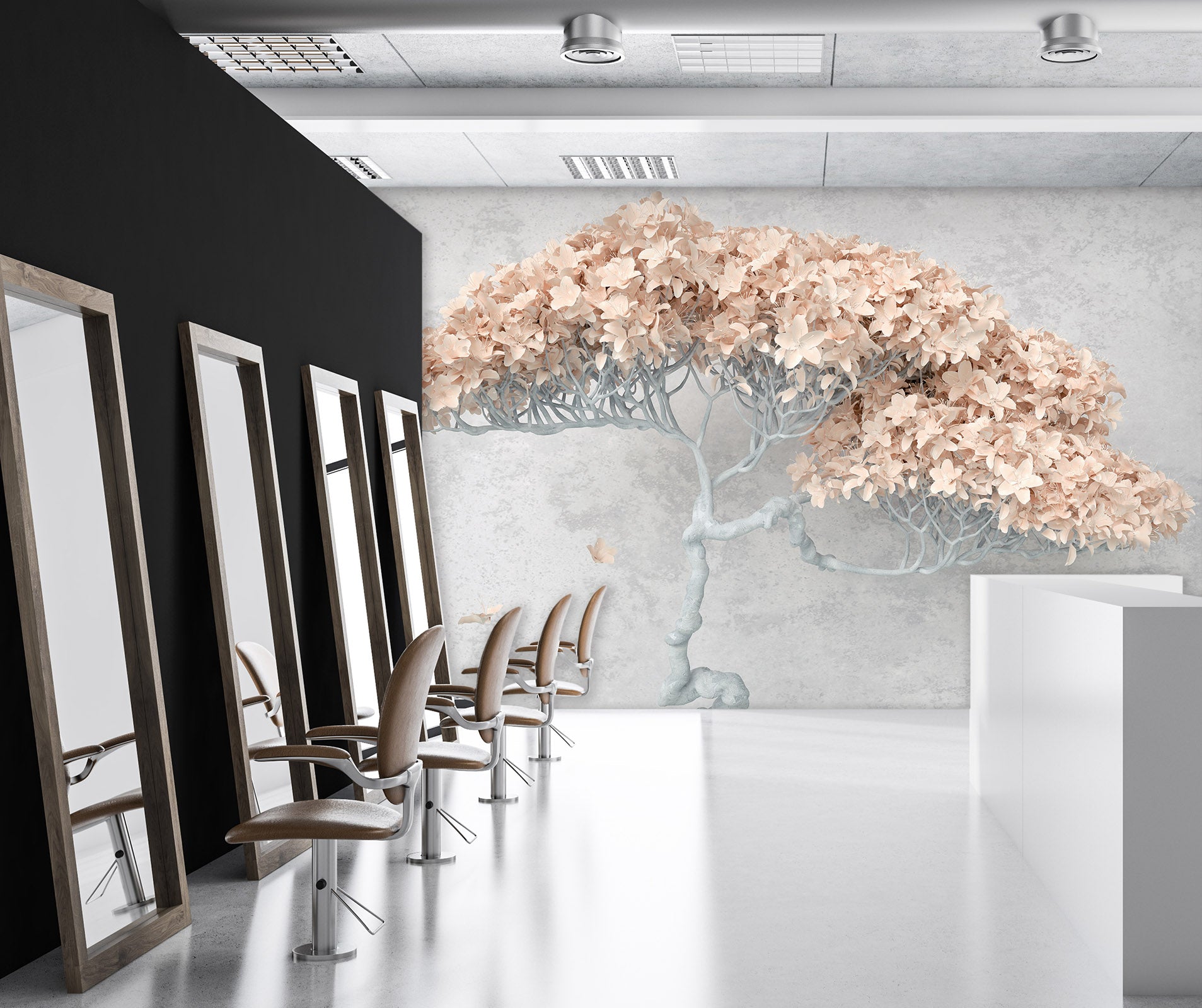 3D Little Sapling 371 Wall Murals