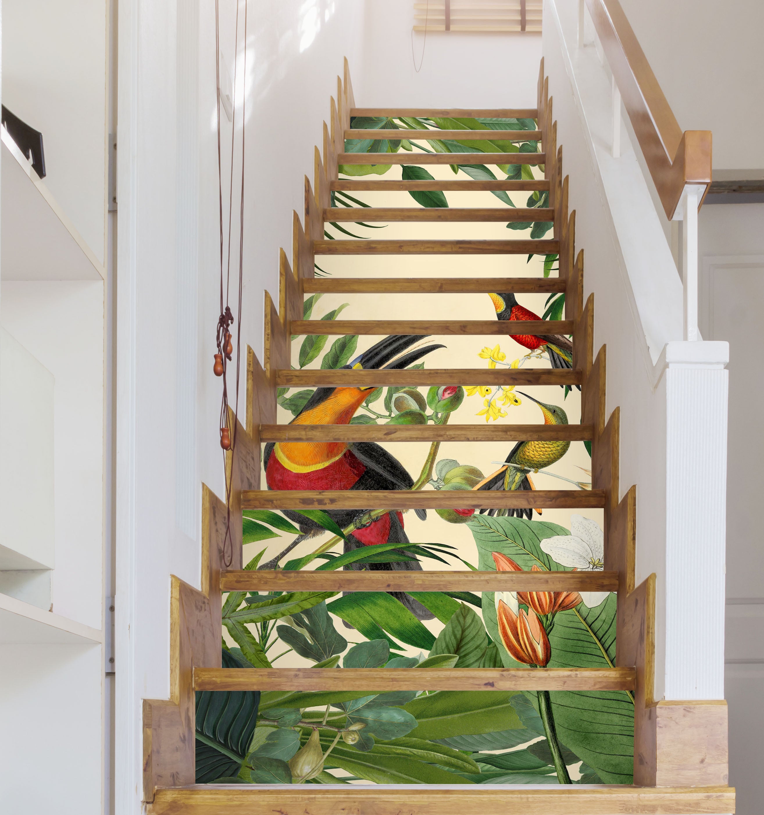 3D Jungle Bird 109188 Andrea Haase Stair Risers