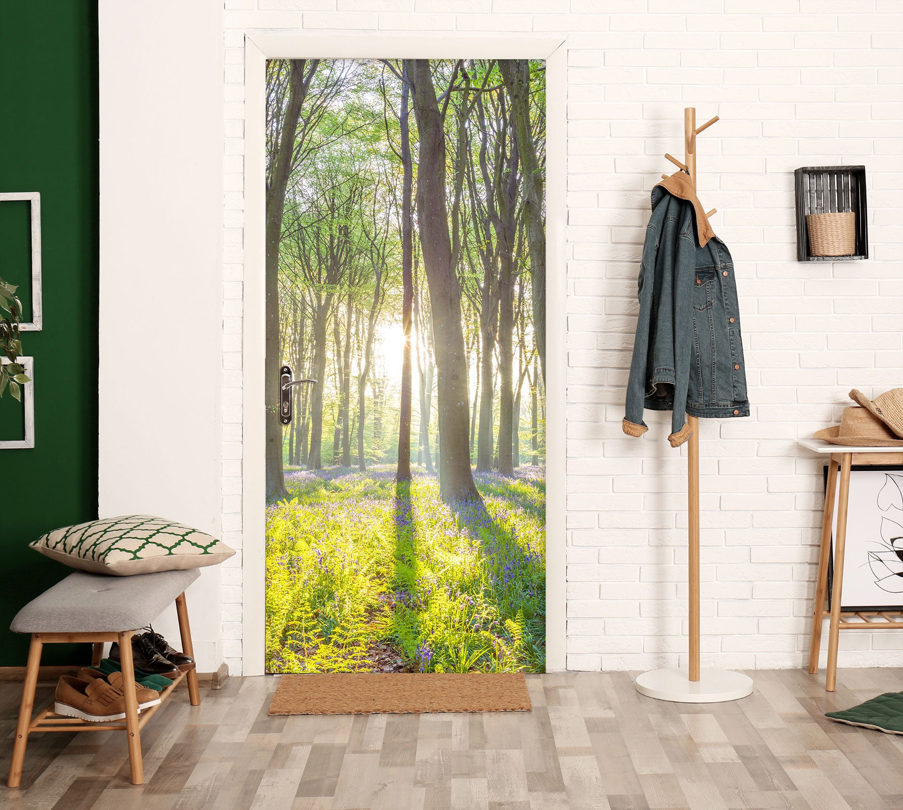 3D Sunshine Woods 10644 Assaf Frank Door Mural