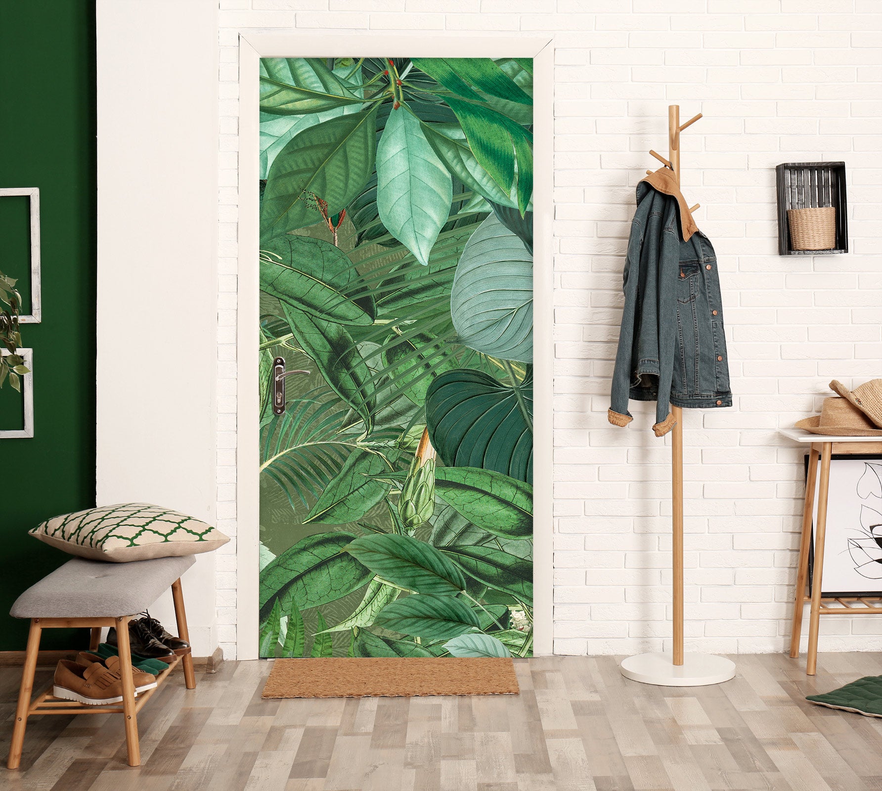 3D Green Grove 11902 Andrea Haase Door Mural