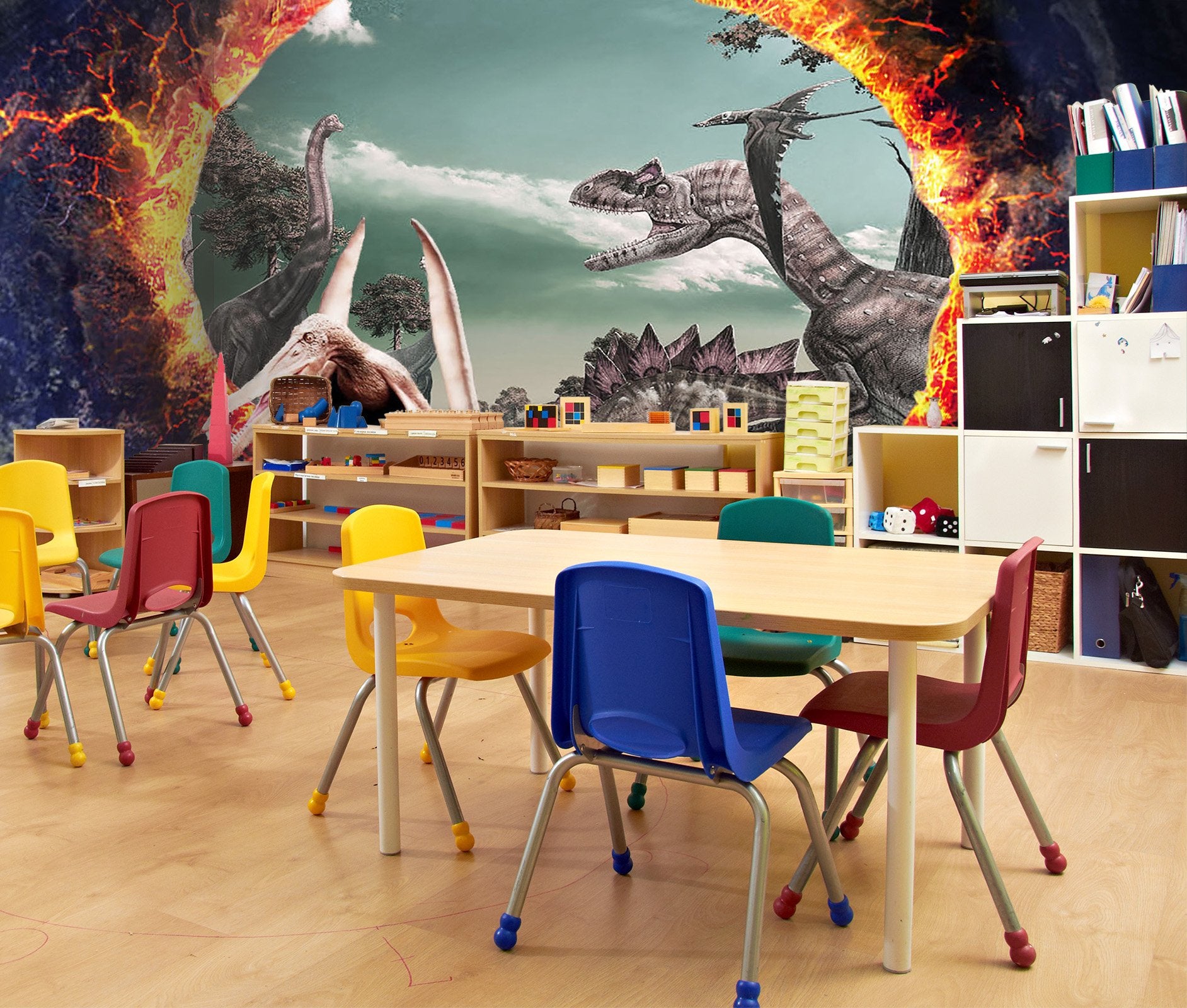 3D The dinosaur 61 Wall Murals Wallpaper AJ Wallpaper 2 