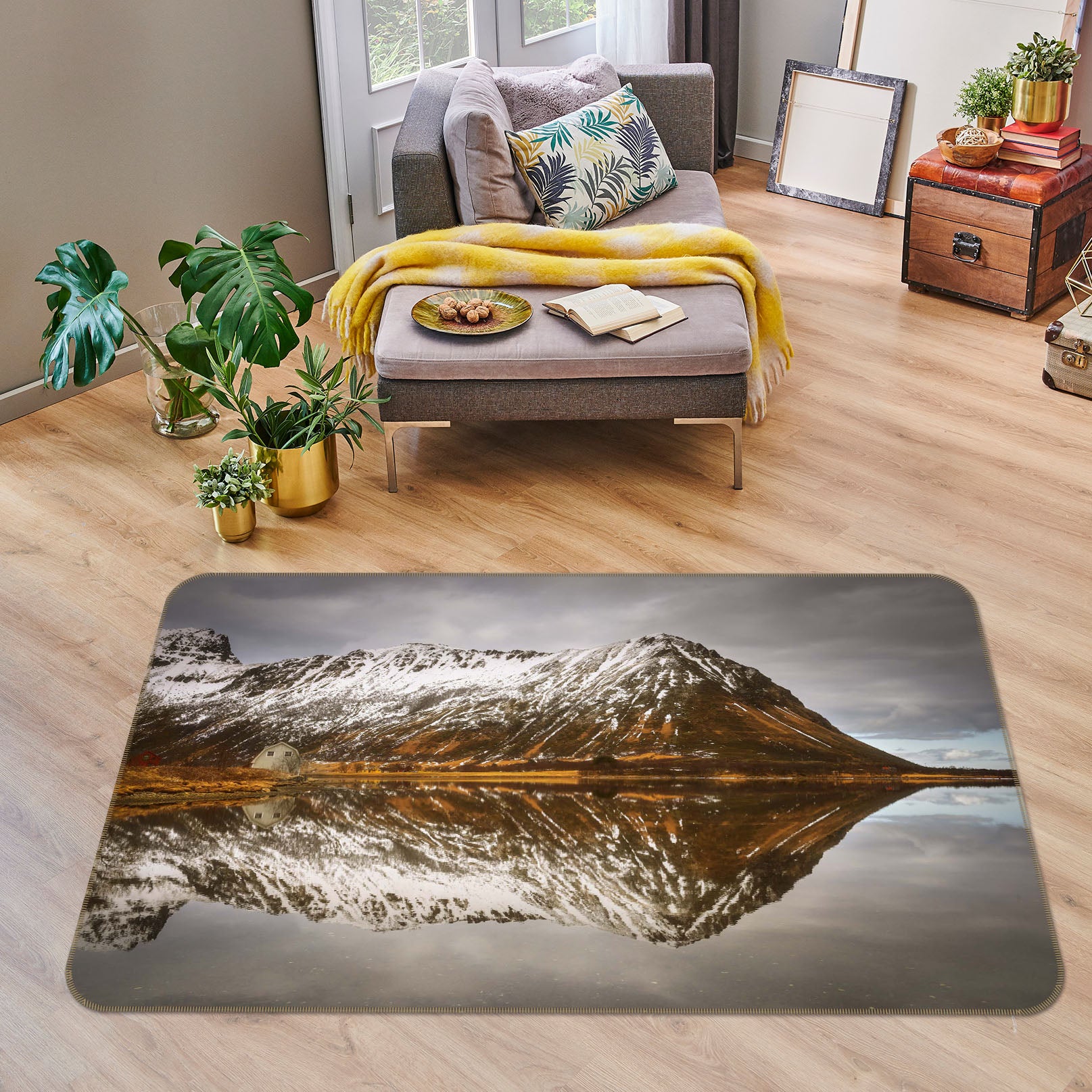 3D Landscape 1141 Marco Carmassi Rug Non Slip Rug Mat