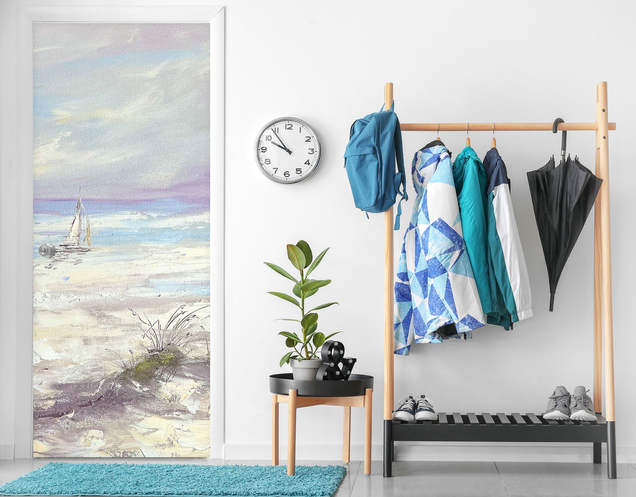 3D Ocean Painting 3065 Skromova Marina Door Mural