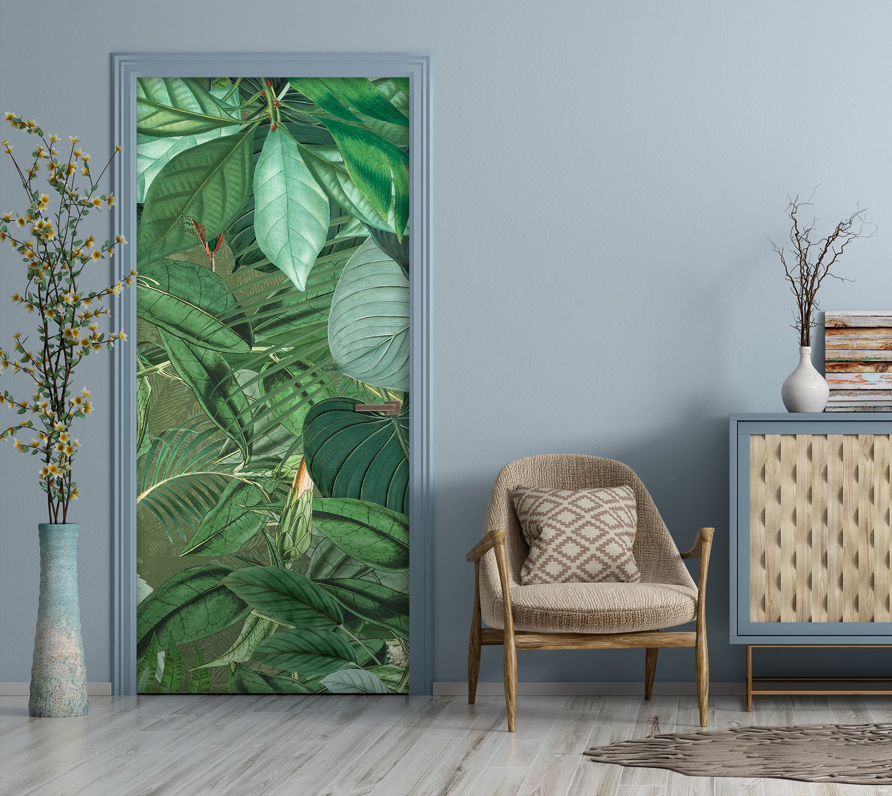 3D Green Grove 11902 Andrea Haase Door Mural