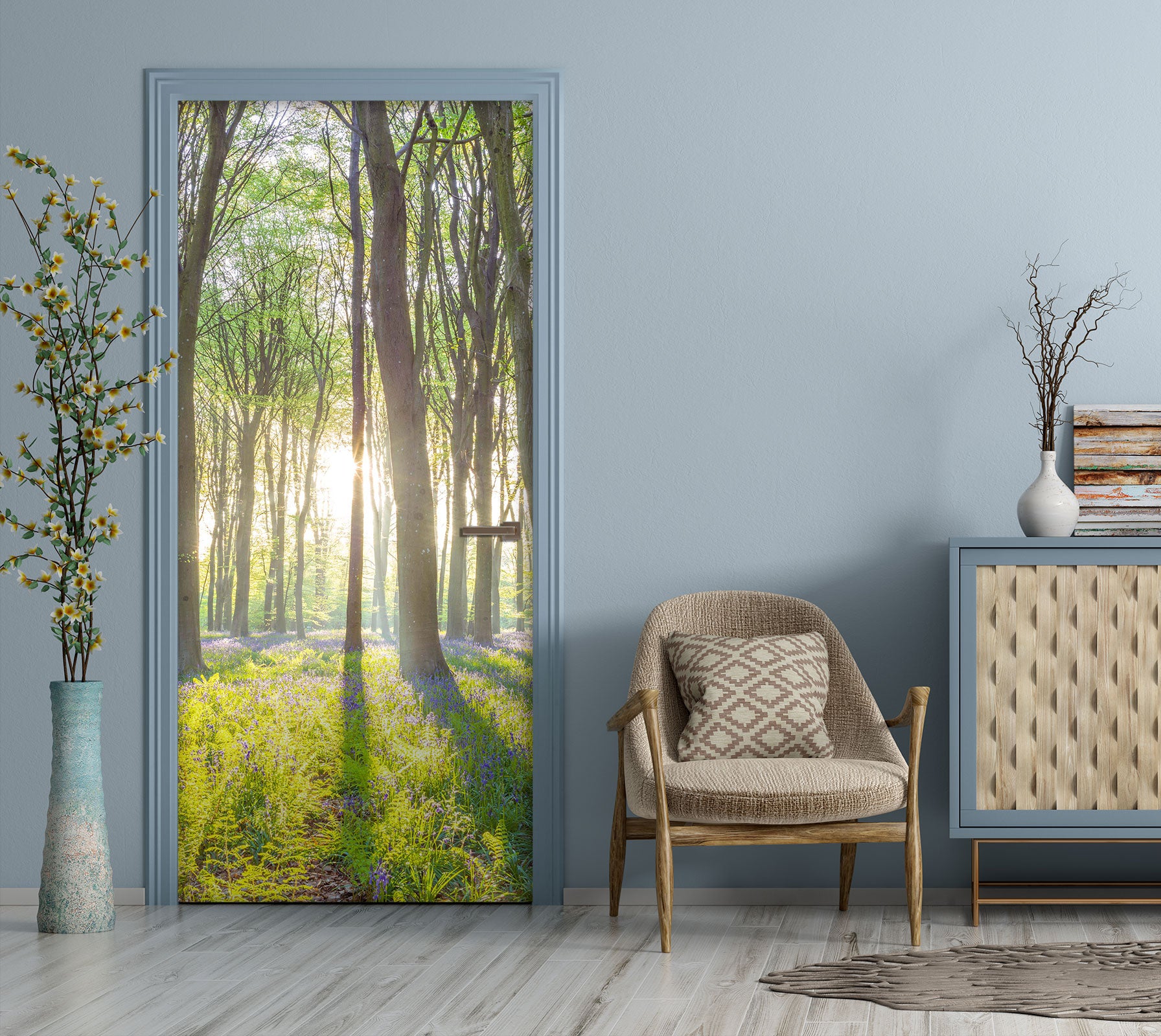 3D Sunshine Woods 10644 Assaf Frank Door Mural