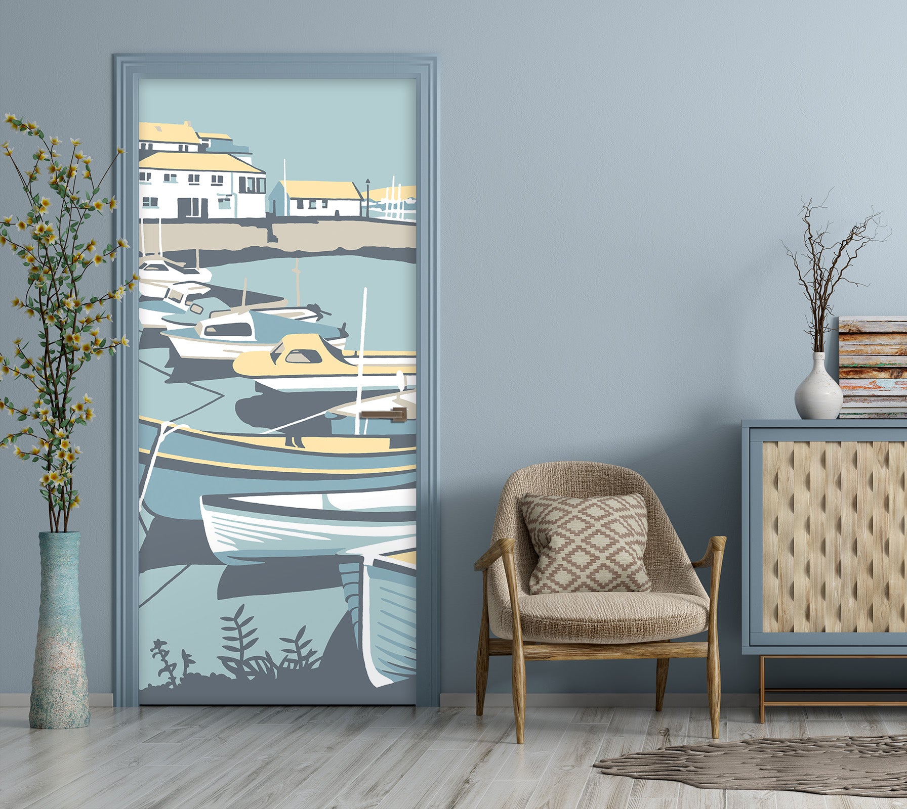 3D Vessel 9234 Steve Read Door Mural